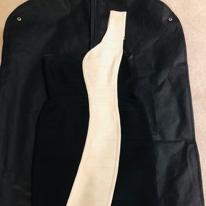 Herve Leger size medium one shoulder dress